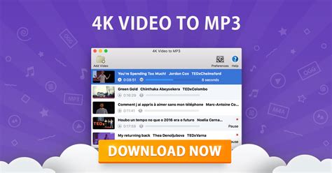 Click + new download on the new window. 4K Video to MP3 | Convertir la vidéo en MP3 gratuitement ...