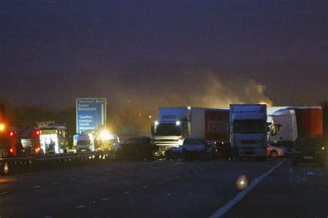M5 Crash Fireworks Display Is Main Line Of Inquiry In Police