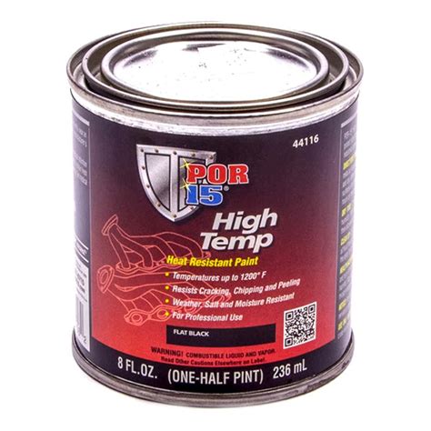 Por 15 44216 8 Oz High Temp Gray Manifold Paint