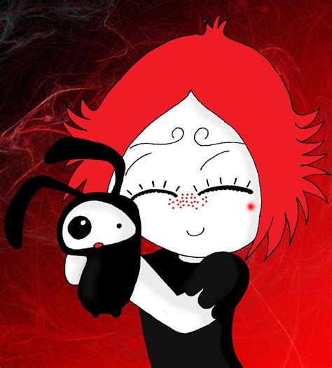 Ruby Gloom With Mr Buns By Robie On Deviantart