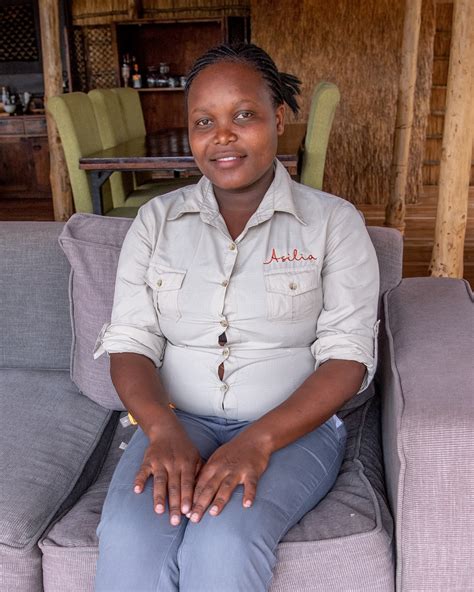 Meet Hadija The Head Waitress At Asilias Women Run Camp Asilia Africa