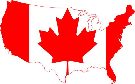 Blank Map United States And Canada Clipart Best Clipa
