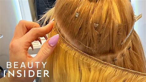 Beaded Weft Extensions Are Satisfying To Sew In Youtube