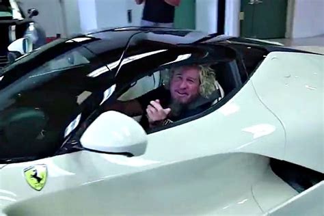 Watch Sammy Hagar Drive Off In His New 13 Million Ferrari