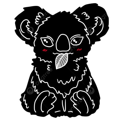 Koala Silhouette Silhouette Koala Png PNG Und PSD Datei Zum