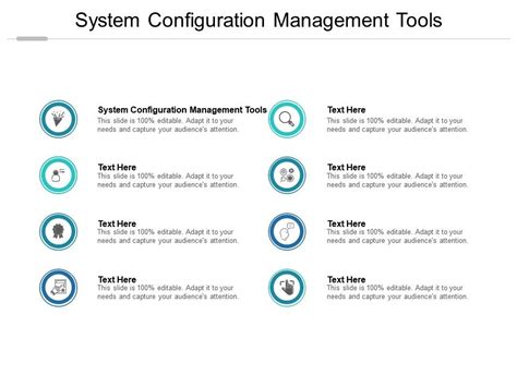 System Configuration Management Tools Ppt Powerpoint Presentation