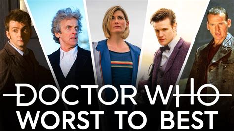 Modern Series Ranking Worst To Best Doctor Who List Ranking Youtube