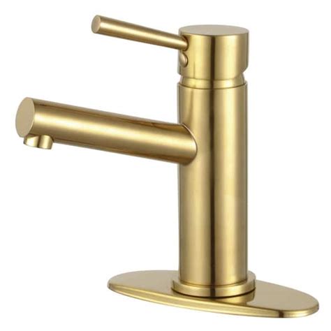 Kingston Brass Concord Single Hole Single Handle Bathroom Faucet In