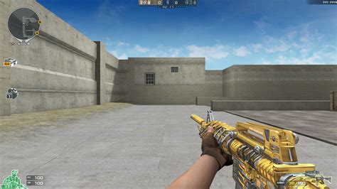 M4a1 S Born Beast Noble Gold Crossfire Wiki Fandom Powered By Wikia