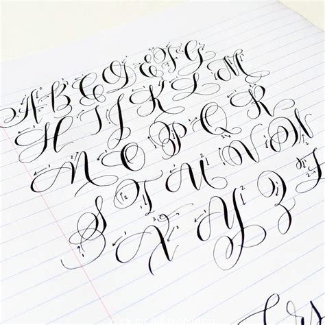 30 Modern Calligraphy Alphabet Ideas 2021 Calligraphy