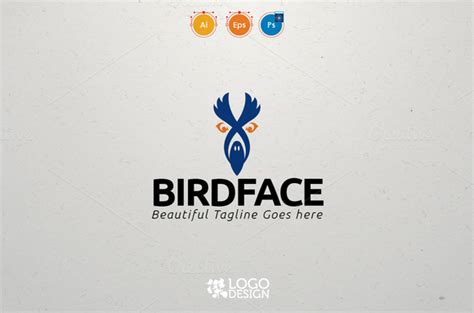 Bird Face ~ Logo Templates On Creative Market
