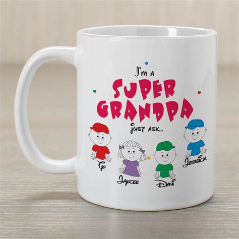 Personalized Super Grandma Mug Tsforyounow