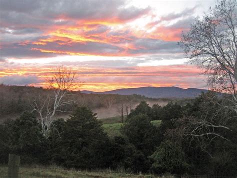 This opens in a new window. Sunset captured on our dairy farm in Charlottesville, Va ...