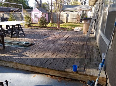 Wood Deck Vs Patio Slab Building And Construction Diy Chatroom Home