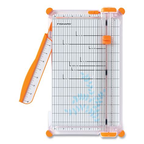 Fiskars Surecut Deluxe Paper Trimmer 10 Sheets 12 Cut Length Plastic Base 9 X 15