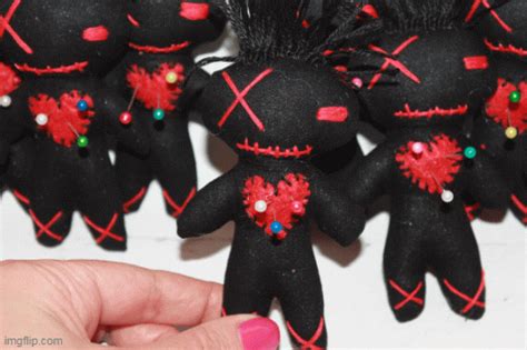 10 Black Voodoo Dolls Set Hasicrafts R Etsypromos