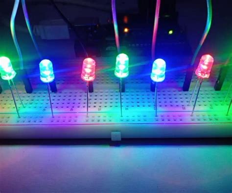 Arduino Led Chaser With 5 Effects 4 Steps With Pictures