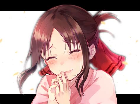 Safebooru 1girl Bangs Blush Brat Brown Hair Closed Eyes Commentary Request Crying Eyebrows