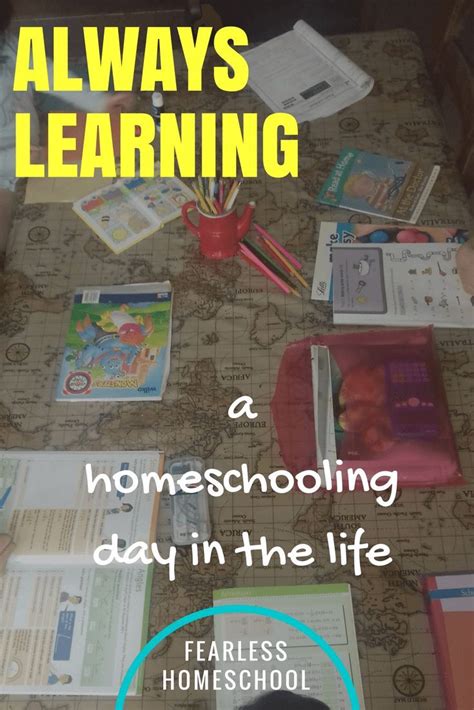 Always Learning A Homeschooling Day In The Life Homeschool