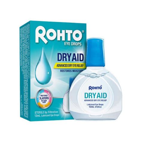 Rohto Dry Aid Eye Drops 13ml Alpro Pharmacy