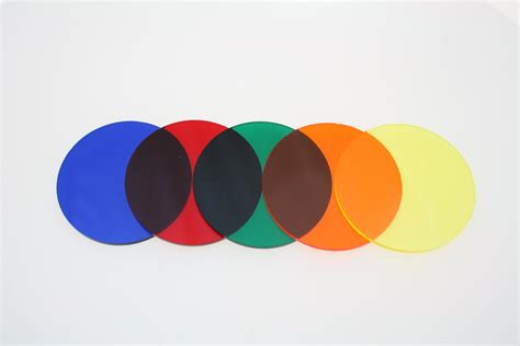 Transparent Coloured Discs Southern Acrylics