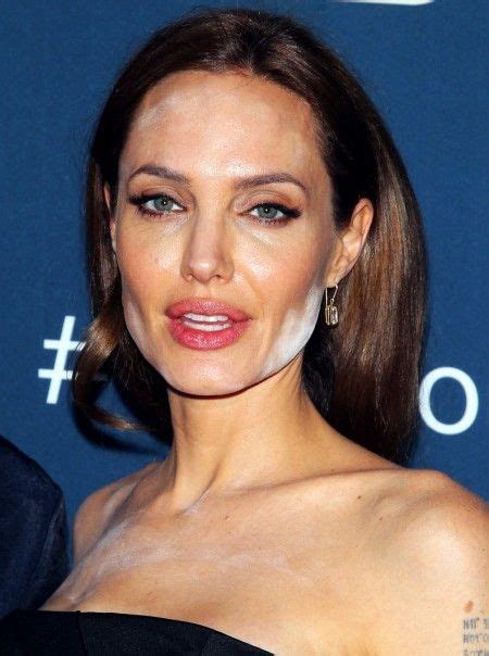 The Angelina Jolie White Powder Incident This Still Happens Celebrity Makeup Fails