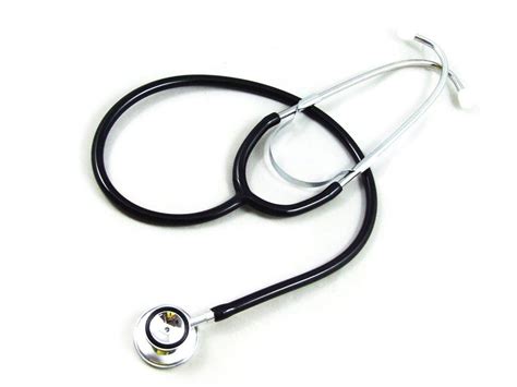Double Sided Stethoscope Dual Head Adult And Paediatric Black At Rs 250