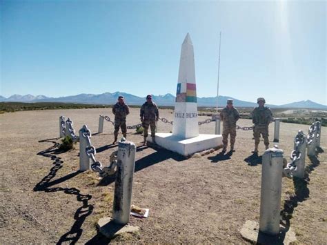 Bolivia Inspecciona La Zona De Seguridad En La Frontera Con Chile Para