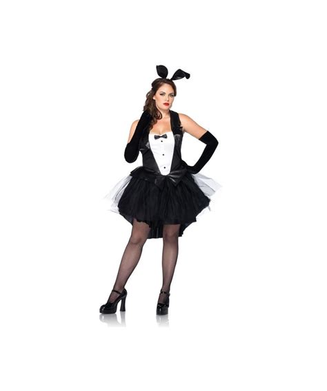 Adult Tux And Tails Bunny Plus Size Sexy Costume Women Costumes