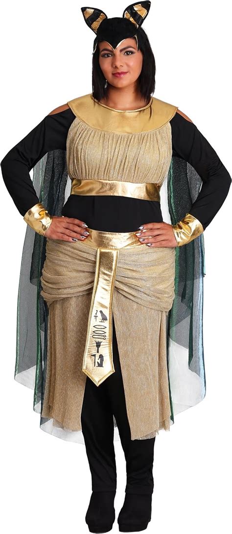 women s plus size bastet egyptian goddess costume clothing