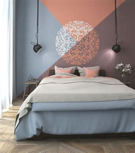 60 Best Geometric Wall Art Paint Design Ideas 1 33decor Bedroom