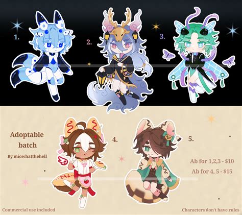 Chibi Adopt Auction Closed By Miowhatthehell On Deviantart
