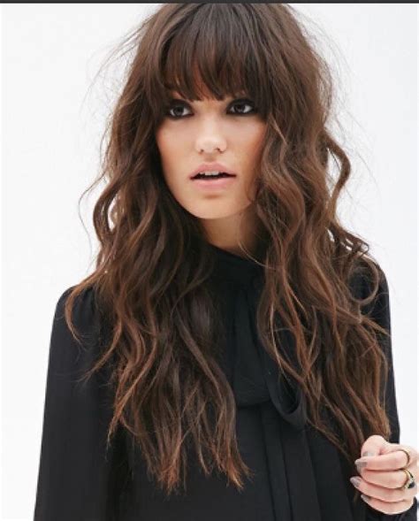 35 Charming Long Hairstyle Trends Bangs Ideas For 2019 Long Hair