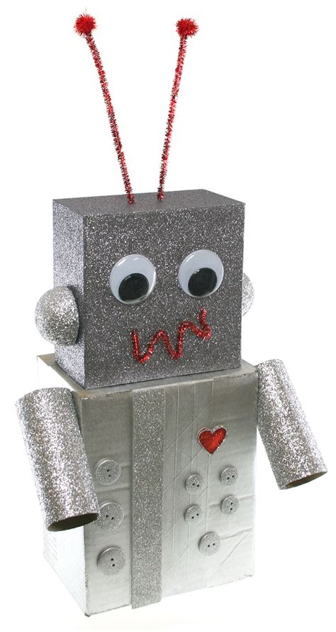 Valentines Robot Box Sparrow Innovations