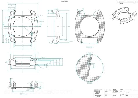 Engineering Drawing Examples By Aaron Sheen At