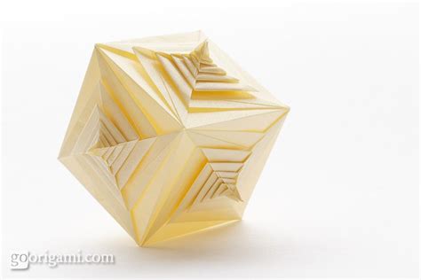 Spiral Faced Cube By Tomoko Fuse — Modular Origami Go Origami