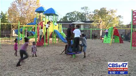 Promise Of Eureka Gardens Playground Is Fulfilled Action News Jax