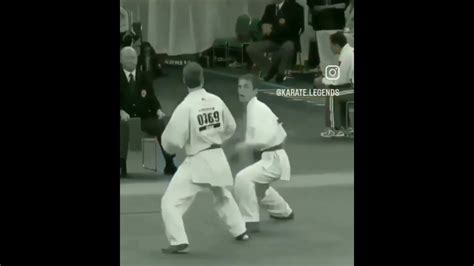 Best Ashi Barai Technique In Karate Kumite Karate Wkf Youtubeshorts