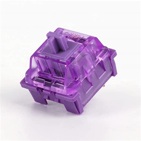 buy epomaker akko cs lavender purple tactile switch hand lubed 36gf 3 pin switch 45 pieces