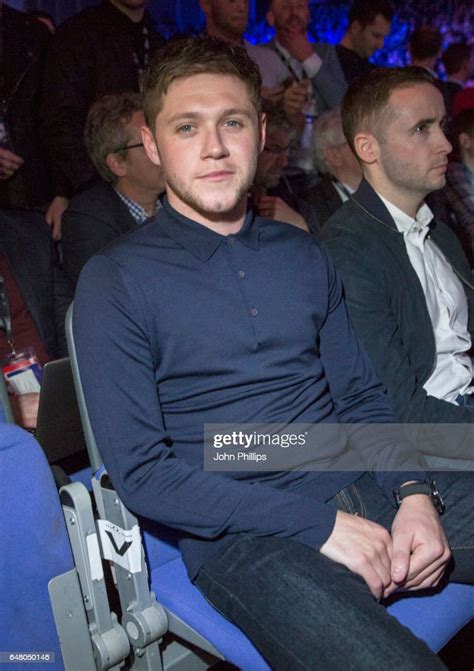 Niall Horan Attends The David Haye Vs Tony Bellew Fight At The O2
