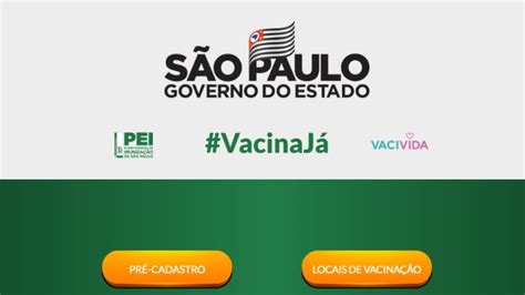 Vacinas serão aplicadas somente naqueles que tiverem o nome na lista. Governo de SP lança site Vacina Já para pré-cadastro da ...