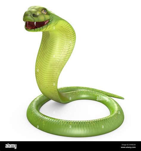 Green Cobra Snake