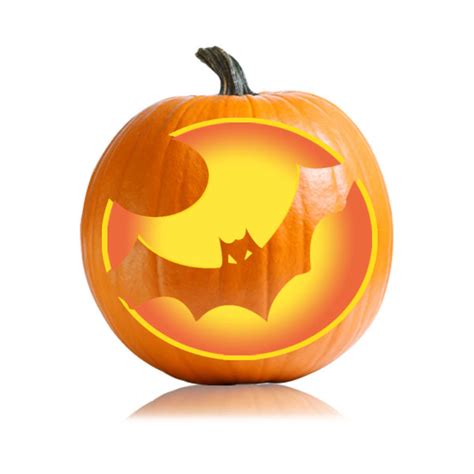 Vampire Bats Pumpkin Stencil