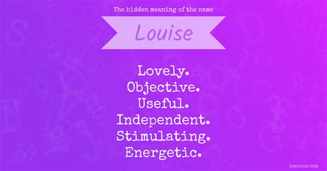 Define Name Louise