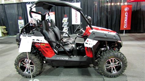 Gt250r comes with side stand ignition interlock system which doesn't allow the bike to start in case the side stand is employed. 2013 Cfmoto Snyper 600EFI Side by Side ATV - 2012 Salon ...