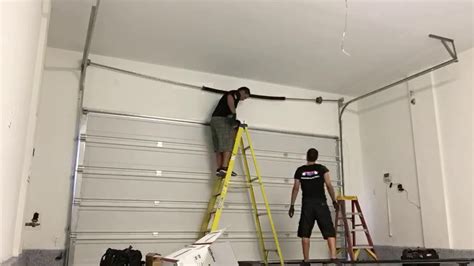 Garage Door High Lift Conversion Time Lapse Youtube