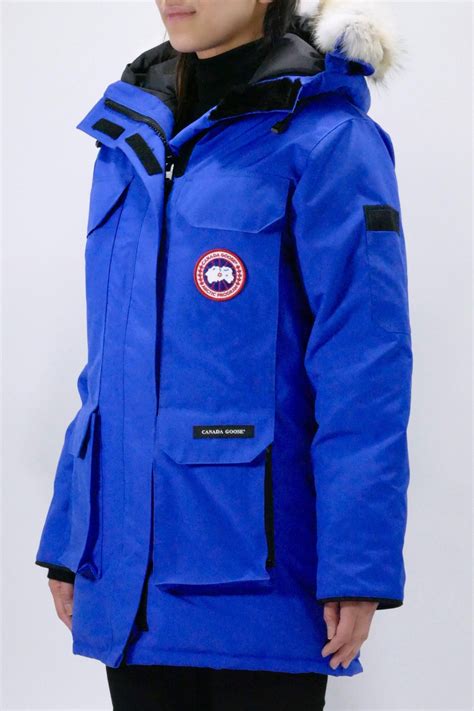 canada goose womens down parka expedition pbi royal blue due west