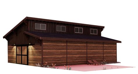 Brightwood Clerestory Barn Kit 48 Dc Structures