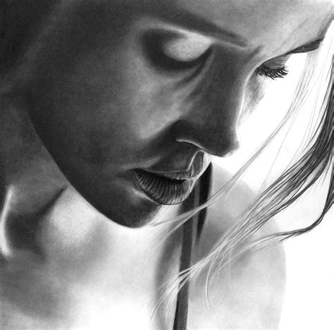 In The Shadows Iv Pencil Drawing By Paul Stowe Artfinder