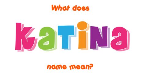 katina name meaning of katina